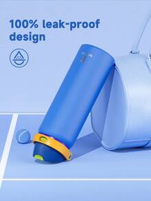 Meoky 32oz Vacuum Insulated Water Bottle with 2-in-1 Straw and Spout Lid, Insulated Cup, Keep Cold 24H, Leak-Proof, Fits in Car Cup Holder, Stainless Steel Tumbler for Sports, Travel, and School - 藍色 - 查看 6