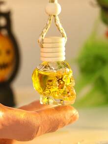 1 Stück Totenkopf-Duftkerze mit individueller Duftauswahl, Autoduft, Raumduft, Schrank, Toilette, personalisiertes Ornament, leicht, praktisch, Festivalgeschenk, natürlicher, einzigartiger Duft, Lufterfrischer, schnell frisch, langanhaltend, Duft bis zu 60 Tage