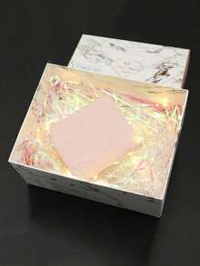 30g Colorful Raffia Gift Box Filler Paper Shreds - White - View 6