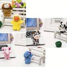 10pcs Colorful Wooden Finger Puppets Set - For Teens Interaction, Party Supplies, Birthday Gifts