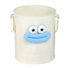 5个彩色大嘴巴铅笔筒，长腿大嘴怪兽铅笔杯带字母贴纸，桌面收纳桶造型，可爱趣味香肠嘴化妆刷收纳盒，DIY桌面文具收纳包 - 彩色 - 查看 30