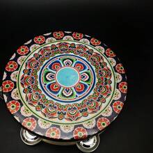 1pc 6-Inch Vibrant Dun'Kun Style Hand Drum - Colorful Mandala Design, PVC Material, Great For Percussionists And Dance Props - Wonderful Halloween, Christmas, Birthday Gift (No Box), Best For Christmas - Multicolor - View 5