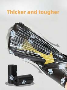 15PCS/1 Rolls Pet Poop Bags | Thickened Leak-Proof Dog Waste Bags | PE Garbage Bags For Outdoor Walks | Easy-Tear, Dispenser-Friendly Pet Cleaning Supplies Christmas Stocking Fillers, Gifts, Funny Gifts, Festival, Personalised Gift,