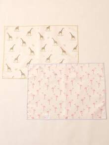 2 件防水婴儿换尿布垫可折叠婴儿换尿布垫，多用途换尿布台垫 - 彩色 - 查看 15