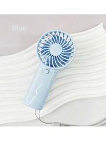 2025 New Handheld Mini Fan, Portable Desktop Fan For Home, Bedroom, Office, Outdoor Use, Requires 2 AAA Batteries (Not Included), Summer Cooling Essential, Holiday Must-Have