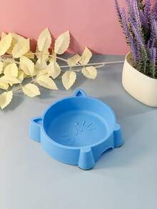 Tazón de plástico con diseño de cara de gato de 4 colores para perros pequeños - Multicolor - Ver 15