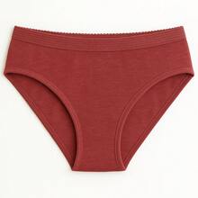 Kit With 3, 5 Or 10 Camila Women's High Waist Panties 100% Cotton/Premium Cotton – Extreme Comfort, Anatomical Waistband, Perfect Fit And Elegant Colors For Everyday Life! - 彩色 - 查看 8