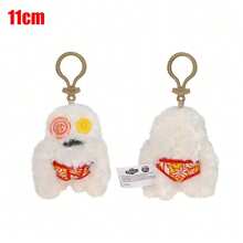 毛绒钥匙扣 搞笑 Fuggler 丑牙怪兽 Fuggler 儿童毛绒玩具 尼德尔先生 贪婪的咧嘴笑的傻瓜 可爱毛绒收藏背包吊坠