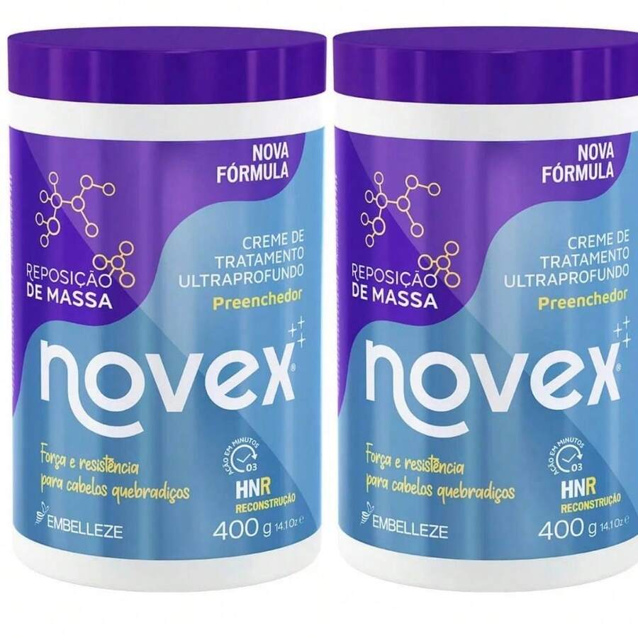 Novex Mass Replacement Treatment Cream Kit 400g - Multicolor - View 1