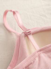 4pcs/Set Basic Camisole With Built-In Padded Bra, Workout - Multicolor - View 7