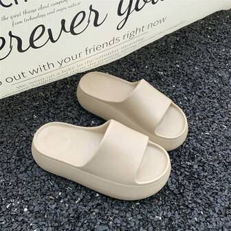 2025年夏季女士厚底人字拖 - 5.5厘米云垫 | 超轻EVA | 防滑舒适日常凉鞋