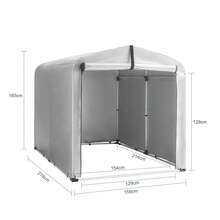 SoBuy Foil Tool Shed Aluminum Silver - 銀色 - 查看 2