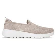 Skechers Go Walk 一脚蹬休闲鞋，减震轻便女鞋，适合通勤、运动、日常穿着，37 码及以上建议订购小半码，896020 - 灰褐色 - 查看 2