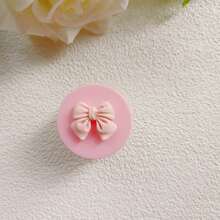 1个15克白色粉末罐，带蝴蝶结装饰，旅行装乳霜/乳液可填充塑料罐，化妆盒，价格实惠，家居装饰，梳妆台，旅行，卧室，化妆配件，赠品，旅行，廉价好物，旅行必备 - 彩色 - 查看 9