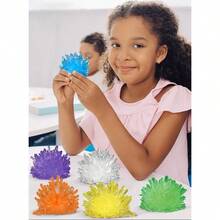 1件装晶体生长科学实验套装，趣味亲子互动实验道具，化学实验晶体生长原理，情商与智力发展，动手玩具 - 生日礼物、复活节礼物、万圣节礼物、圣诞节礼物，完美礼物之选