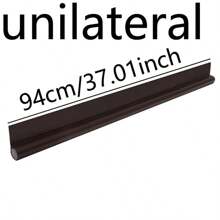 1pc Unilateral Door Bottom Sealing Strip/Double-Sided Door Bottom Sealing Strip Wear-Resistant Leather Door Seam Affixed With Sound Strip, Dust And Insect Proof Self-Adhesive Door Sealing Strip