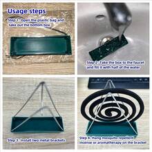 قطعة واحدة أو قطعتان من موقد طارد البعوض الأنيق والإبداعي بتصميم خارجي على شكل قوقعة وقطة، مناسب للاستخدام الداخلي والخارجي، مصنوع من مواد متينة مثل البولي بروبلين والحديد المطاوع، يتناسب تماما مع عيدان البخور والعود وطارد البعوض، رف طارد البعوض الجميل، حامل موقد البخور الزخرفي، وملحقات طارد الحشرات للاستخدام المنزلي والمكتبي