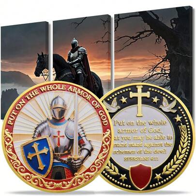 Shield Knight Challenge Commemorative Coin, Sacred Guidance Craft