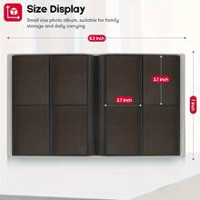 Álbum de almacenamiento de tarjetas de juego, álbum de fotos instantáneas, organizador de álbumes de ídolos
