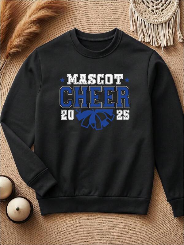 Custom Cheer Team Name Sweatshirt, Customized Cheer Competition Sweater, Gift For Cheering Lovers, Personalized Cheer Mother Sweater, Matching Cheering Family, Cheerleader Sweatshirt. CU-99
