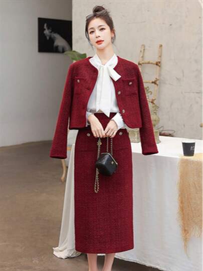 レディース セットアップ スーツビジネススーツ フォーマルスーツ 2点セット セットアップ 上下 フレアスカート 結婚式 入学式 成人式 同窓会 長袖 無地 きれいめ 20代 30代 40代 50代 着やせ大人 上品 エレガント 大きいサイズ スリット