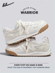WARRIOR Warrior Women's Board ShoesSpring And SummerLightweightComfortableBreathableModest StyleCasual Yet SleeksneakersApplicable Throughout The Yearwear-ResistingAll-Day WearTraining SneakersRunning Shoes Little White Shoes