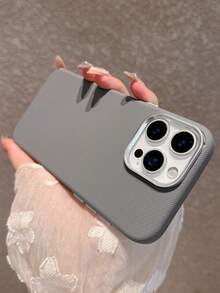 极简主义高端皮革纹理灰色手机壳适用于 17 Pro Max/17 Pro/17 Air/17/16 Pro Max/16/16 Pro/16 Plus/15/15 Pro Max/15 Pro/15 Plus/11/12/13/14 Pro Max/11 Pro/11 Pro Max/12 Pro/12 Pro Max/13 Pro/13 Pro Max/7 Plus/14 Pro/14 Pro Max/14 Plus 软壳 - 灰色-升級版 - 查看 6