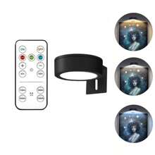 1/3/6 Stücke kabellose Metall Wandkunst LED Bildleuchten, mit magnetischer kabelloser Wandlampe, Lichterketten, Lampen, LED-Leuchten, Nachtlicht, Beleuchtung, Buchleuchte, LED-Leuchten für Räume - einstellbare Farbtemperatur, Timer, Fernbedienung und Taststeuerung - perfekt für Galerien, Treppen, Flure