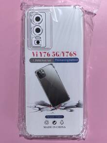 1 件透明防摔外壳，适用于 Vivo 系列、Vivo 手机透明防摔手机壳、手机壳、手机保护套、手机壳、手机套、四角防摔手机壳、透明手机壳、极简手机壳、纯色手机壳、透明手机壳、TPU 防摔手机壳（军用级防摔） - 無色 - 查看 52