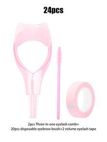 2/1pc, Three-In-One Mascara Applicator, Mascara Protection Tool, Eyelash Auxiliary Device, 1pcsreusable Makeup Assistant, Auxiliary Device Suitable For Beginners To Perfectly Apply Eyelashes And Eyeliner, To Create Naturally Non-Caking Eyelashes, Mascara Shield Applicator For Eyelash Protection With Eyelash Separator Tool Eyelash Tweezers Girl.,Makeup,Cheap,Room Decor,Vanity,Travel,Bedroom,Makeup Accessories,Cheap,Stocking Stuffers,Makeup,Makeup Tools,Cheap Stuff,Gifts,Gifts For Women,Christmas Gifts - Multicolor - View 9