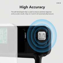 Bathroom Scale For Body Weight, Highly Accurate Digital Weighing Machine For People, Upgraded Batteries Included, Extra Large Backlit LCD And Step-On, Round Corner Design LED Display, Scale With Sturdy Tempered Glass, 400lb - Black - View 6