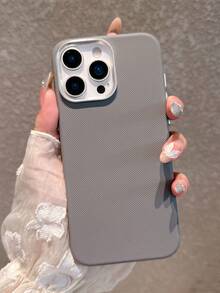 极简主义高端皮革纹理灰色手机壳适用于 17 Pro Max/17 Pro/17 Air/17/16 Pro Max/16/16 Pro/16 Plus/15/15 Pro Max/15 Pro/15 Plus/11/12/13/14 Pro Max/11 Pro/11 Pro Max/12 Pro/12 Pro Max/13 Pro/13 Pro Max/7 Plus/14 Pro/14 Pro Max/14 Plus 软壳 - 灰色-升級版 - 查看 3