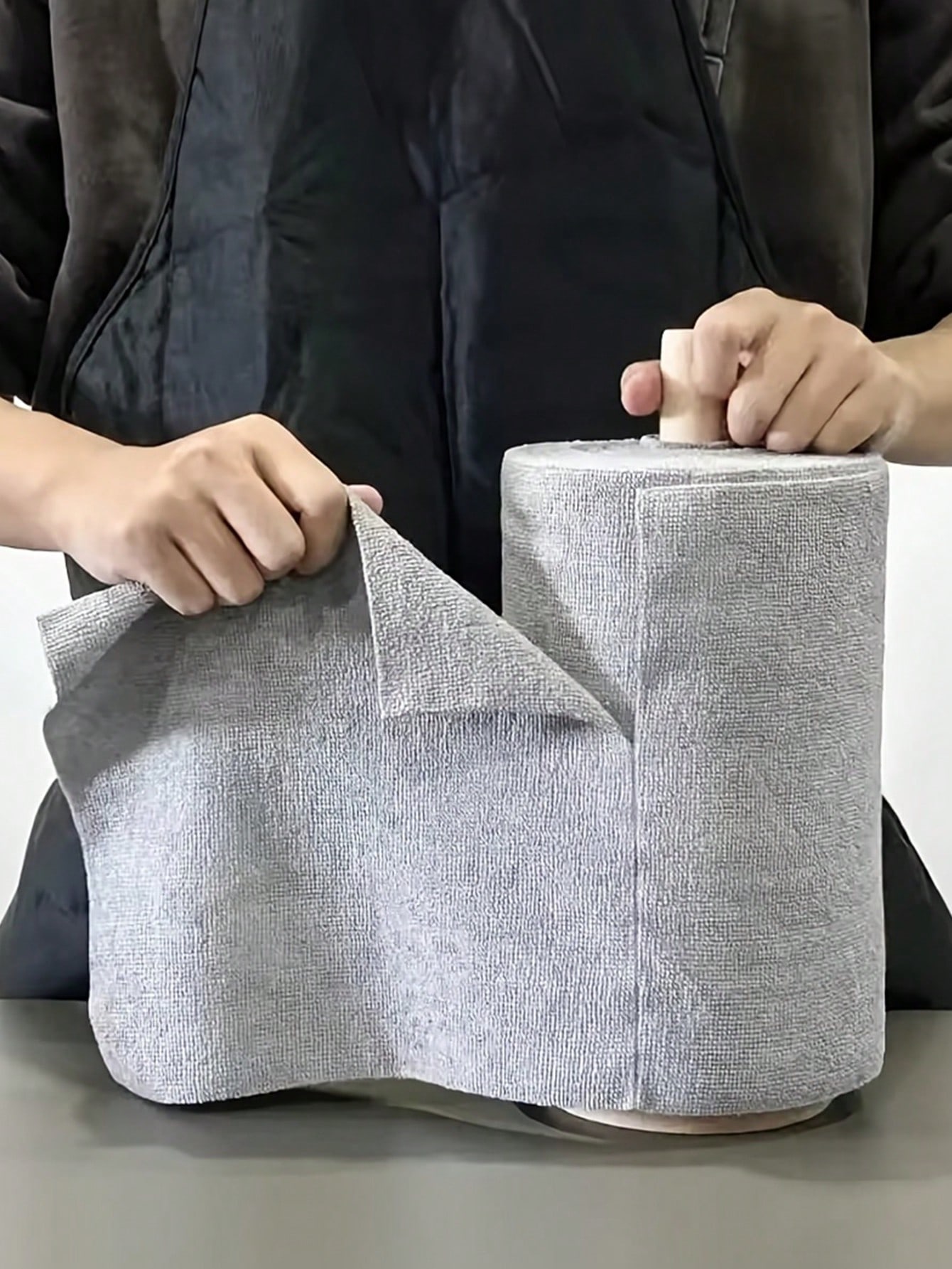 20 قطعة/لفة من قطع القماش الميكروفايبر متعددة الأغ...