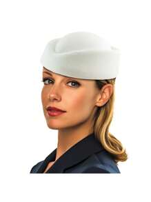 An Elegant Women'S Small Top Hat For Brides At Church Weddings. - Multicolor - View 12