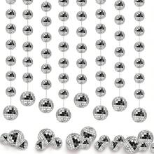 Disco Ball, Christmas Tree Ornaments Decorations Reflective Mini, Silver Hanging Reflective Mirror Ball, Christmas Balls Ornaments, Glitter Ball For Christmas Tree, Weddings, Birthday Party - No Battery