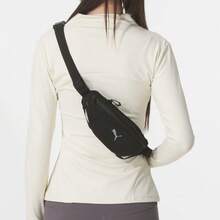 Puma Waist Bag, Shoulder Bag, Chest Bag, Casual Messenger Bag, Sports Backpack, Mobile Phone Bag, 24.5*4*9CM - 黑色 - 查看 2