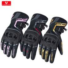 ALPINES FOX Winter New Motorcycle Gloves Warmer Waterproof Motorbike Reflective Gloves Touch Screen Windproof Motocross Outdoor Riding Gloves