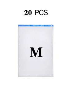 20/15 قطعة أكياس ضغط وختم فراغي، أكياس تخزين فراغية، أكياس سحاب فراغية، أكياس أمتعة موفرة للمساحة، أكياس ضغط للسفر، أكياس تخزين ملابس قابلة للطي، منظمات خزانة، أغطية سرير، ملابس شتوية - توفر 75% من المساحة، مقاومة للرطوبة والحشرات