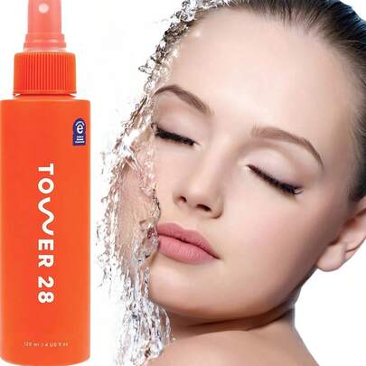 SOS 28  Daily Rescue Facial Spray For Sensitive SkinHypochlorous Acid Spray Helps Reduce Redness AndBreakouts, Full Size Toner For Face, 4 FL Oz