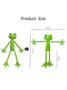 2/4/6/8 piezas Soportes de plantas con forma de rana, macetas lindas de rana que abrazan las plantas con clips de fijación para trepar, dispositivos de sujeción de ramas de plantas con diseño de rana multiusos para decoración de plantas, interior y exterior del jardín