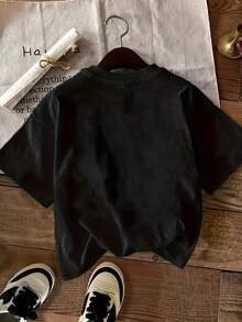 Women T-Shirts - Black - View 2