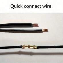 50/100个双头端子、对接连接器和端子/接线盒 - 金色 - 查看 10