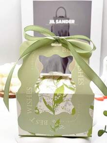 1 卷 22 米，缎带鼠尾草绿色丝带丝绸灰鼠尾草丝带适用于工艺品、毕业礼物包装、蝴蝶结、花束、蛋糕、婚礼邀请卡、派对装饰 - 鼠尾草綠 - 查看 9