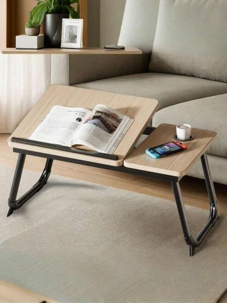Leggio da lettura 105-128 cm, supporto mobile per laptop, tavolo per computer con ruote, leggio con ripiano portaoggetti (bianco) | Leroy Merlin