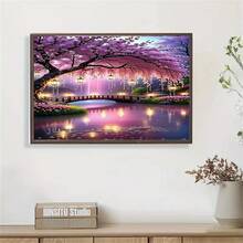 Extra Large Full Drill Diamond Painting Kit - DIY Round Diamond Painting, Designed For Beginners, Without Frame, Suitable For Decorating Living Room, Bedroom And Office, Handmade Gift, Wall Decor Art, Frameless, Multiple Sizes Available - Multicolor - View 4