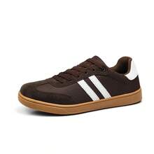 Women's Casual Sneakers – Young And Modern Look. Comfortable, Soft Rubber Sole. Street Style Sneakers, Fashion 2026. - 鏽棕色 - 查看 5
