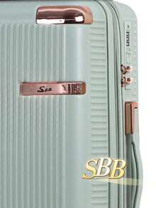 High Quality Carry-On Suitcase, 4 Double Wheels, 360 Degree Rotation, 9kg - Mint Green - View 2