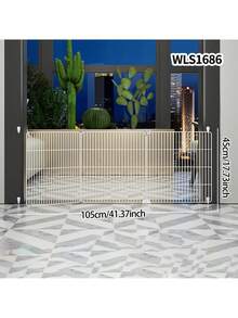 Pet Gate Dog Fence Barrier Isolation Door Small Dog Indoor Cat Rabbit Stair Balcony Enclosure - Multicolor - View 12