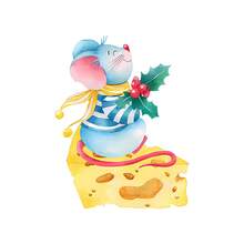 Naklejka ścienna z myszką z kreskówek, samoprzylepna naklejka na listwę przypodłogową, naklejka ścienna do domu