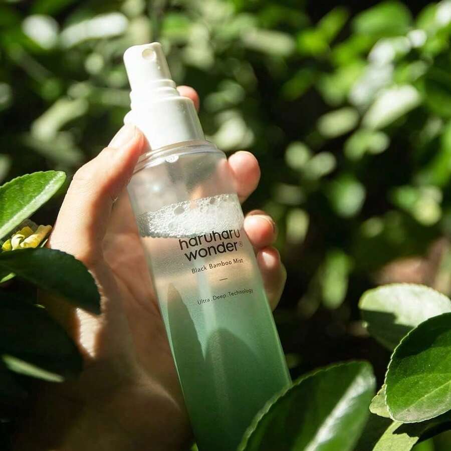 HaruHaru Wonder Black Bamboo Mist 5.07 Fl.Oz. Hydrating And Firming Skin Panax Ginseng For Clean Smooth Surface Korean Skincare Vegan Cruelty Free - 單選 - 查看 1